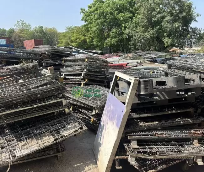 Sọt Sắt Mạ Kẽm phế liệu