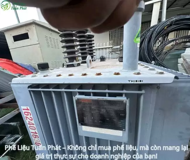 Lợi ích khi thanh lý biến áp cũ 2 biến áp cũ phế liệu