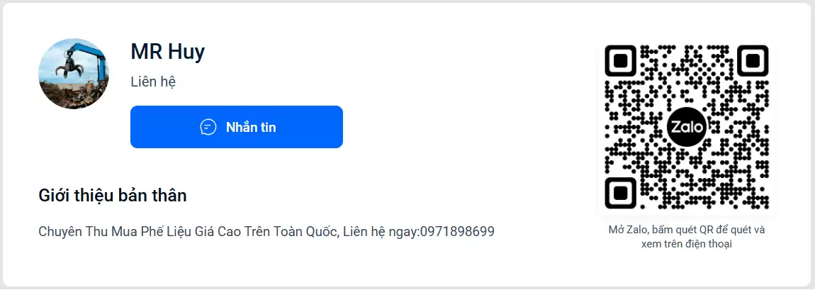 liên hệ zalo Mr Tuấn