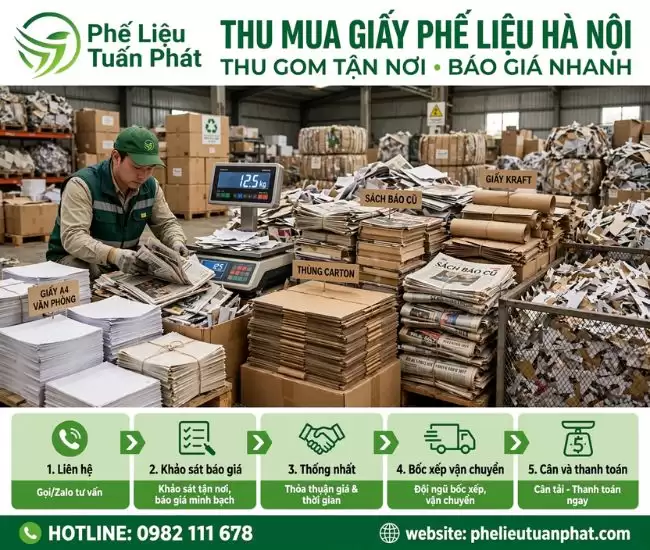 Thu Mua Giấy Phế Liệu Hà Nội 1 Thu Mua Giấy Phế Liệu Hà Nội