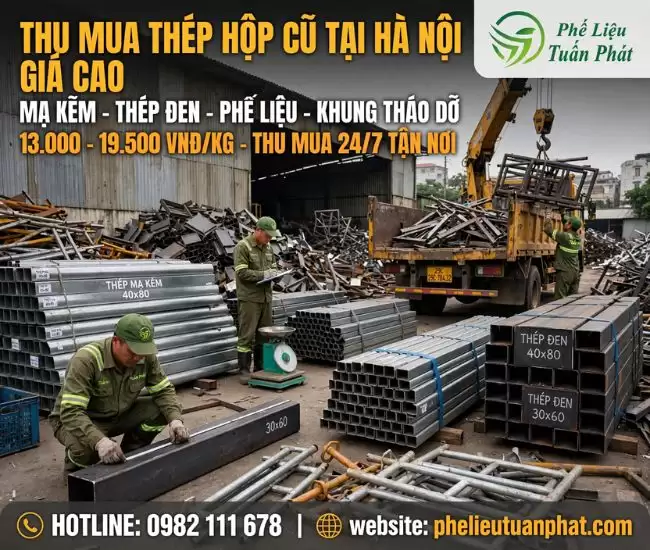 Thu Mua thép hộp cũ tại Hà Nội 6 Thu Mua thép hộp cũ tại Hà Nội