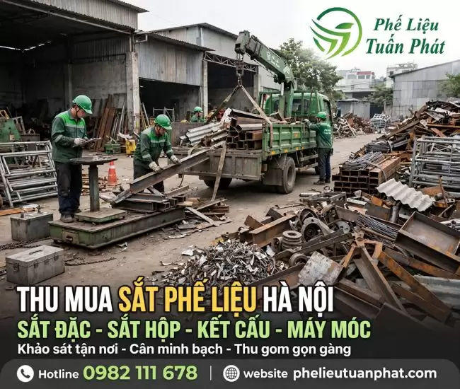 Thu mua sắt phế liệu tại Hà Nội 6 Thu mua sắt phế liệu tại Hà Nội