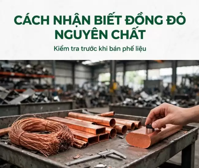 Cách Nhận Biết Đồng Đỏ Nguyên Chất Khi Bán Phế Liệu 2 Cách Nhận Biết Đồng Đỏ Nguyên Chất Khi Bán Phế Liệu