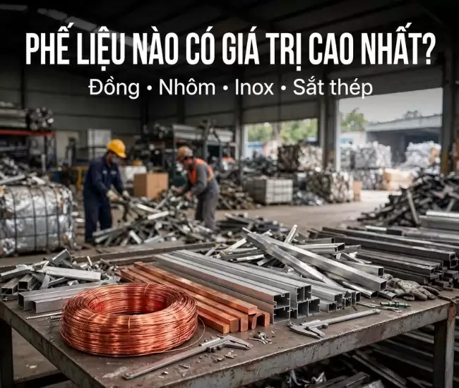 Phế Liệu Nào Có Giá Trị Cao