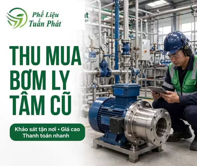 Thu Mua Bơm Ly Tâm Cũ