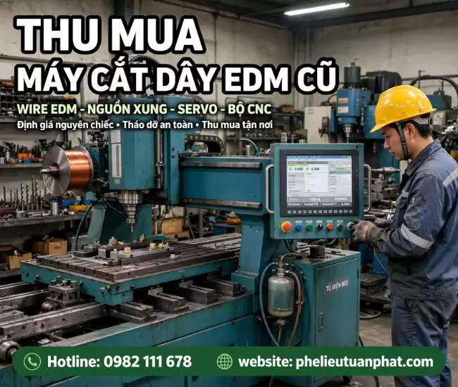 Thu Mua Máy Cắt Dây EDM Cũ 35 Thu Mua Máy Cắt Dây EDM Cũ