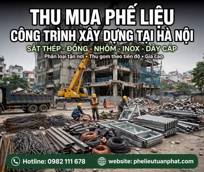 Thu Mua Phế Liệu Công Trình Xây Dựng Tại Hà Nội