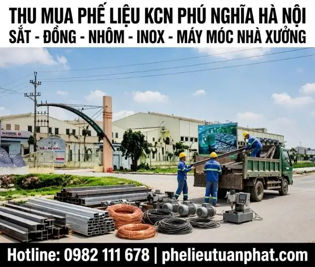 Thu Mua Phế Liệu KCN Phú Nghĩa Hà Nội