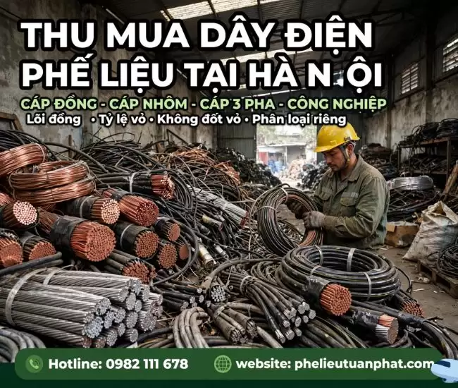 Thu Mua Dây Điện Phế Liệu Tại Hà Nội