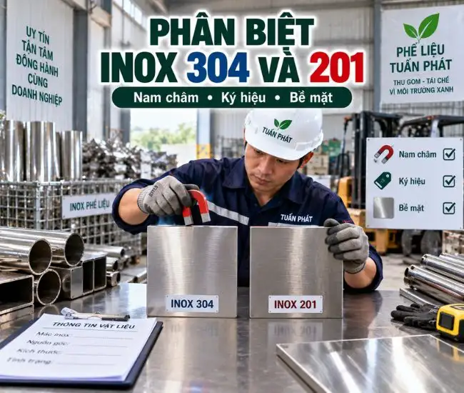 Phân Biệt Inox 304 Và 201