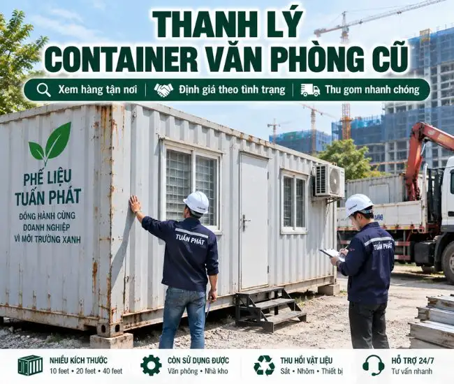 Thanh Lý Container Văn Phòng Cũ 3 Thanh Lý Container Văn Phòng Cũ