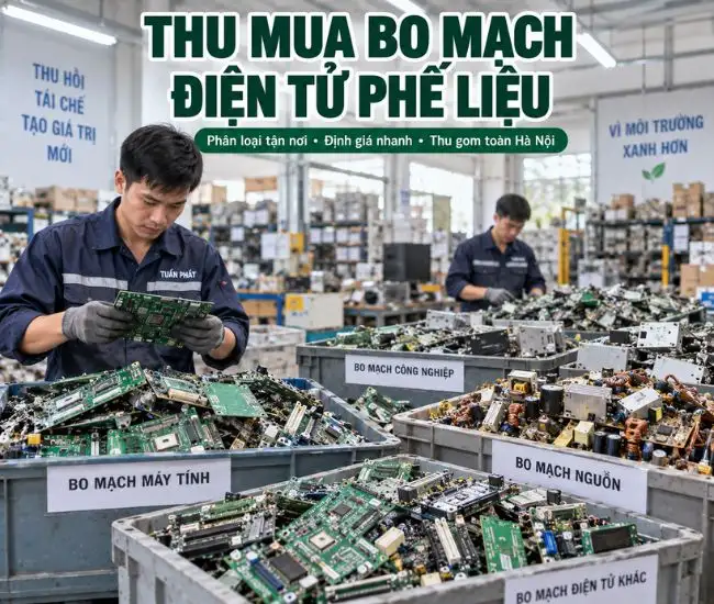 Thu Mua Bo Mạch Điện Tử Phế Liệu Tại Hà Nội 2 Thu Mua Bo Mạch Điện Tử Phế Liệu Tại Hà Nội
