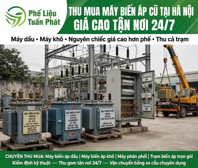 Thu Mua Máy Biến Áp Cũ Tại Hà Nội 2 Thu Mua Máy Biến Áp Cũ Tại Hà Nội