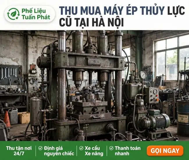 Thu Mua Máy Ép Thủy Lực Cũ Tại Hà Nội 2 Thu Mua Máy Ép Thủy Lực Cũ Tại Hà Nội