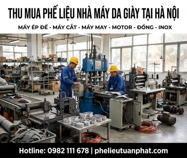 Thu Mua Phế Liệu Nhà Máy Da Giày Tại Hà Nội 3 Thu Mua Phế Liệu Nhà Máy Da Giày Tại Hà Nội