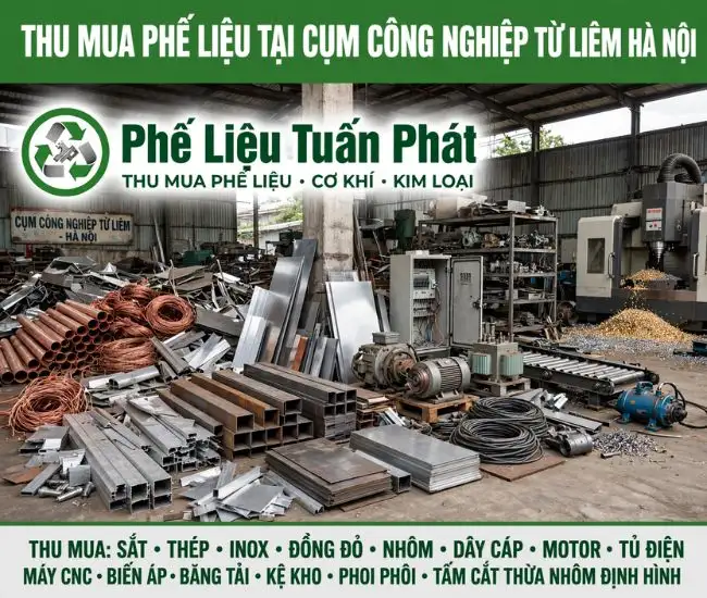Thu Mua Phế Liệu Tại Cụm Công Nghiệp Từ Liêm Hà Nội 2 Thu Mua Phế Liệu Tại Cụm Công Nghiệp Từ Liêm Hà Nội