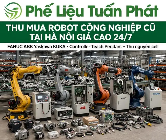 Thu Mua Robot Công Nghiệp Cũ Tại Hà Nội 1 Thu Mua Robot Công Nghiệp Cũ Tại Hà Nội