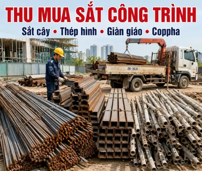 Thu Mua Sắt Công Trình Phế Liệu Tại Hà Nội 1 Thu Mua Sắt Công Trình Phế Liệu Tại Hà Nội