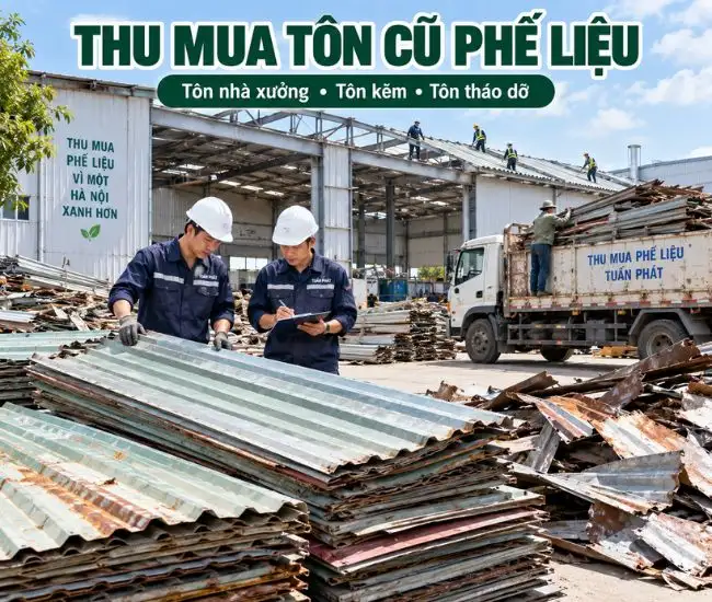 Thu Mua Tôn Cũ Phế Liệu Tại Hà Nội 2 Thu Mua Tôn Cũ Phế Liệu Tại Hà Nội