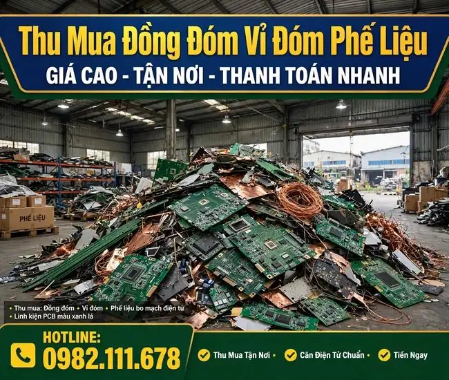 Thu Mua Đồng Đóm Vỉ Đóm Phế Liệu