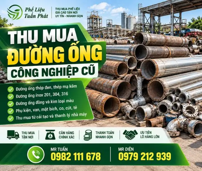 Thu Mua Đường Ống Công Nghiệp Cũ 2 Thu Mua Đường Ống Công Nghiệp Cũ