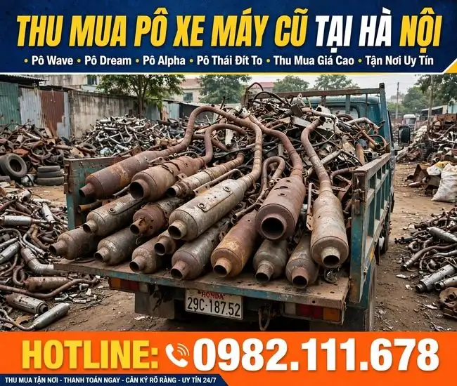 Thu Mua Pô Xe Máy Cũ 3 Thu Mua Pô Xe Máy Cũ