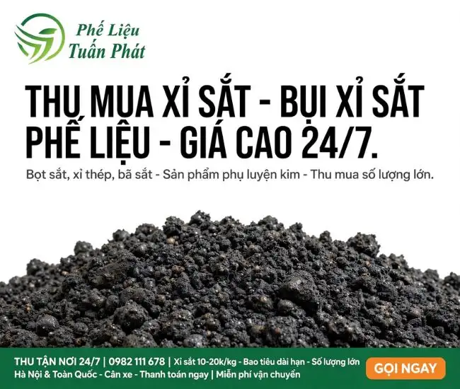Thu Mua Xỉ Sắt